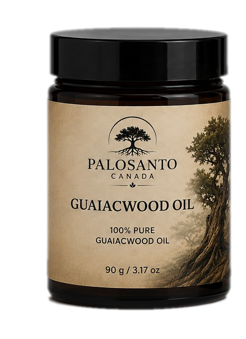 Palo Santo Canada Guaiacwood Oil, 90g jar